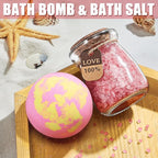 Birthday Gifts for Women Friendship, Rose Relaxing Spa Gifts Basket for Women Self Care Gifts, Thank You Gifts Bath Set Christmas Gifts for Mom Her Best Friend Wife Sister Coworker Nurse Teacher