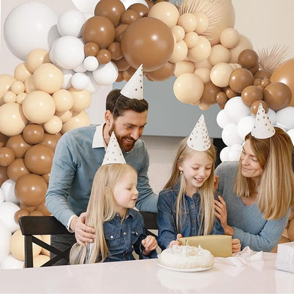 Ouddy Party 149Pcs Neutral Brown Balloon Arch Garland Kit 18 12 10 5 Inch | - Image 7