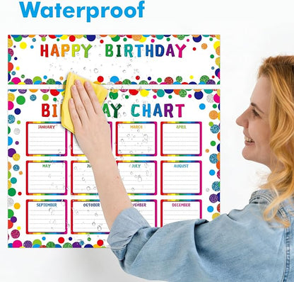 2 PCS Classroom Birthday Chart - Image 4