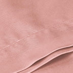 BEDELITE Satin Body Pillow Cover, Super Soft and Cooling Body Pillow Pillowcase for Hair and Skin, Breathable Silky Full Long Pillowcase Cover(20"x54", Rose Pink)