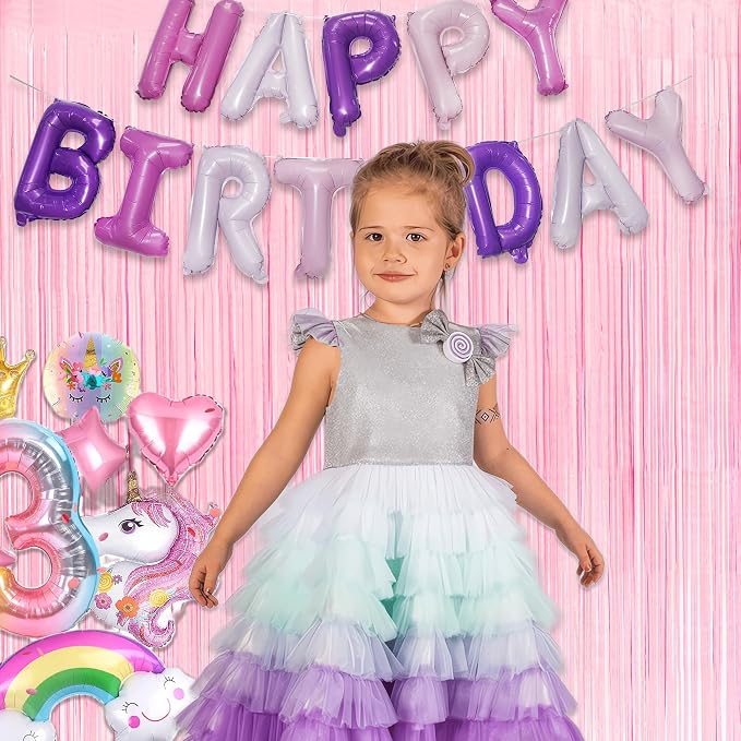 Pastel Pink Party Backdrop Decoration - Image 3