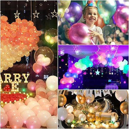 ZGWJ 100PCs Purple Balloon Lights Mini, Battery Powered, Long Standby Time - Image 6