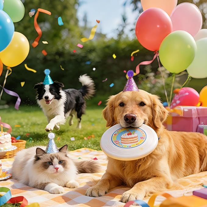 CANREVEL Mini Party Hats for Stuffed Animals Headwear, Birthday Hats - Image 4