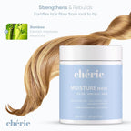 Deep Conditioning Hair Mask for Curly and Straight Hair With Macadamia Oil, Hyaluronic Acid & Bamboo Extract, Hydrating for Dry Damaged, Helps Repair, Reducing Frizz & Breakage, Vegan 16.90 oz