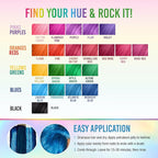 Punky Lagoon Blue Semi Permanent Hair Color - Vegan & Cruelty-Free Conditioning Hair Dye, Lasts Up to 35 Washes, 3.5 fl oz