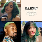 Overtone Color Depositing Semi-Permanent Hair Dye Conditioner - 8 oz For Natural & Color-Treated Hair, Moisturizing Shea Butter & Coconut Oil - Vegan & Cruelty-Free, Emerald Envy