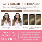 GOO GOO Clip in Hair Extensions Real Human Hair, Remy Human Hair Extensions Clip ins for Women, Natural Human Hair, 14inch 130g 9Pcs, 4/26/4 Balayage Chocolate Brown to Honey Blonde