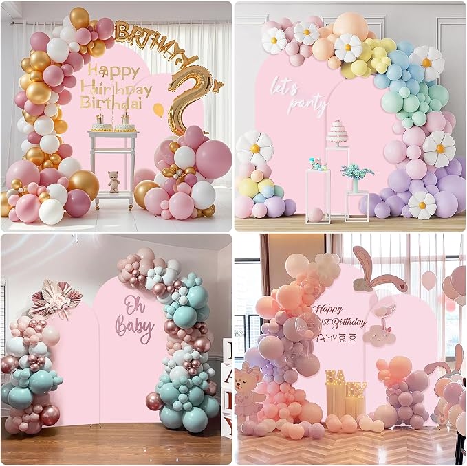 Wedding Arch Backdrop Stand Set of 2 - Image 6