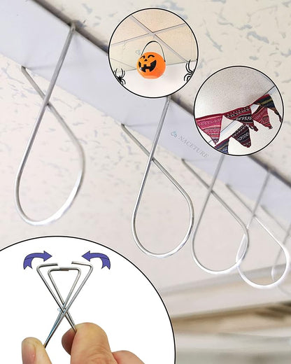 Ceiling Hook Clips Stainless Steel - Image 2