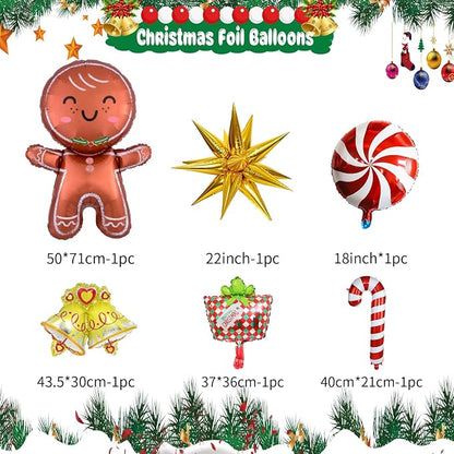 Christmas Balloon Garland Arch Kit - Image 3