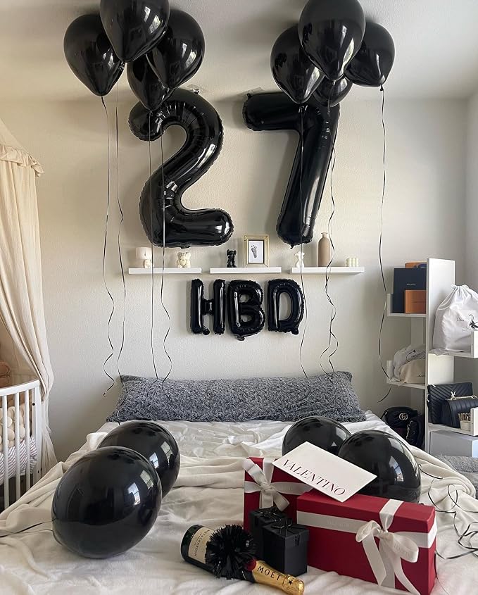 Black 70 Balloon - Image 3