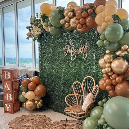 Green Gold Brown Balloon - Image 6