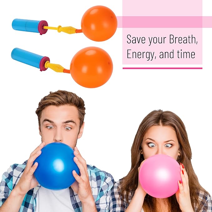 Mr. Pen- Balloon Pump Handheld, 2 Pack | 2-Way Dual Action Ballon Pump Inflater - Image 4