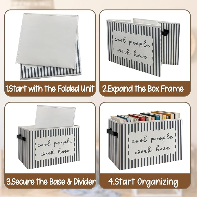 Cool People Work Here Office Storage Basket - Image 4