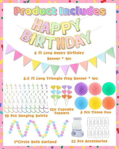 Happy Birthday Party Decorations - Image 2