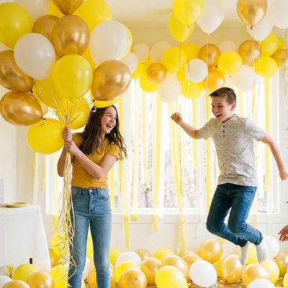 Yellow Balloons, Baby Shower, Anniversary, Graduation, Wedding Decorations - Image 9