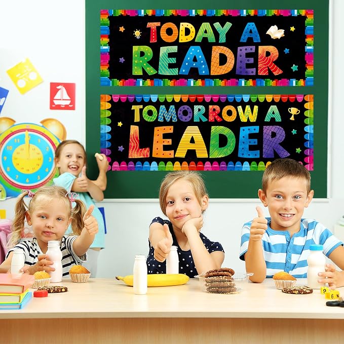 COCHIE Classroom Decorations Reading Banner Poster - Image 5