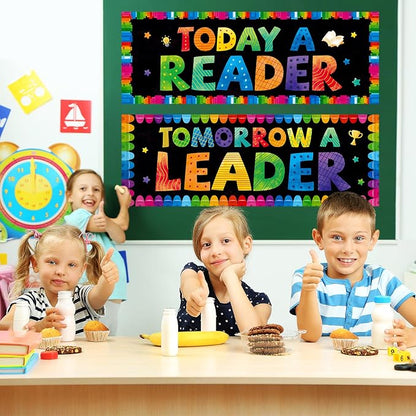 COCHIE Classroom Decorations Reading Banner Poster - Image 5