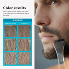 Just For Men Mustache & Beard, Beard Dye for Men with Brush Included, With Keratin Biotin Aloe and Coconut Oil for Healthy Facial Hair - Blond, M-10/15, Pack of 3 (Packaging May Vary)