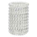JessLab Spiral Hair Ties for Women, 10-Pack Traceless No-Damage Ponytail Holders, Coils Hair Bands for Girls, Assorted Colors