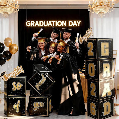 2026 Graduation Decorations, So Proud of You and Class of 2026 Grad Balloon - Image 5