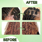 Rose Water for Hair Loc Spray Refreshing for Locs Rose Water Hair Scalp Moisturizer Hydrating Dreadlock | Loc Brush for Dreads Comfortable Massage Wide Tooth Comb & Rosemary Oil for Hair Growth Set