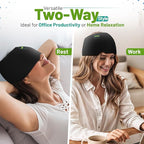 Migraine Relief Cap & Neck Ice Pack Wrap Set - Soothing Headache Relief Cap and Shoulder Cold Pack - Hot and Cold Compress Products for Head and Cervical - Stress, Hangover & Puffy Eyes