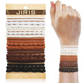 JIIRS 20PCS Boho Hair Ties,Elastic Bracelets,Elastic Hair Ties, Hair Bands For Ponytails,Ponytail Holder for Thick or Thin Hair,Boho Hair Bracelets No-Damage For Daily Life, Sport, Working(Set6)