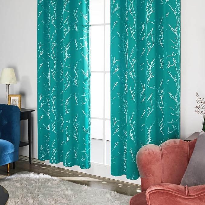 Deconovo Living Room Curtains 84 Inches Long, Thermal Insulated, Room Darkening - Image 4