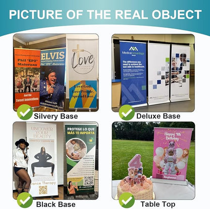 Custom Retractable Banner with Silver Aluminum Stand, Roll up Banner - Image 4