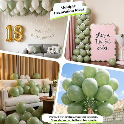 Sage Green Balloons - Image 4
