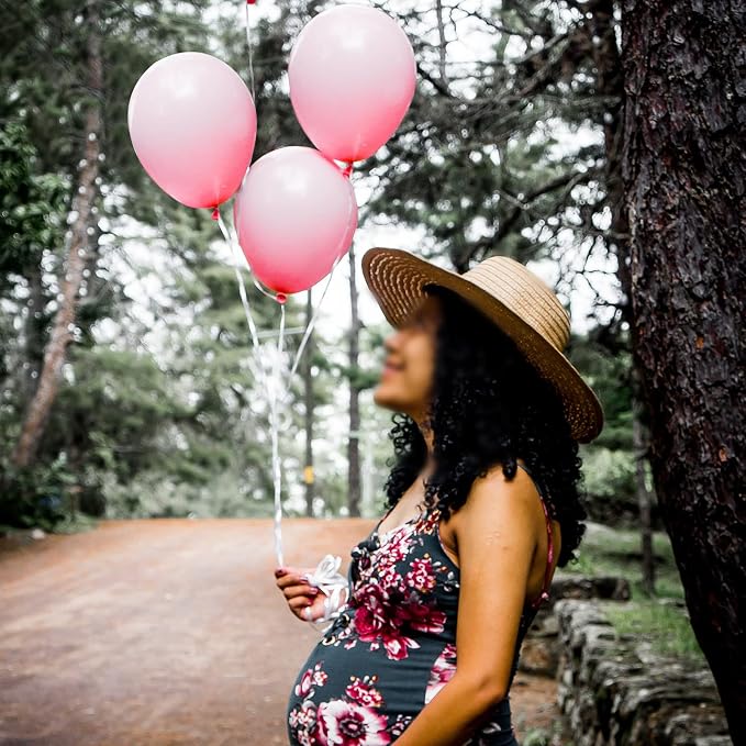Pink Balloons 110Pcs, 5 Inch Small Pink Latex Party Balloons, Mini Thick Pink - Image 7