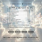 Formulation Factory Crown of Glory 10-in-1 Hair Growth Maximizer, DHT Blocker with Saw Palmetto, Fo-Ti, Collagen, Pumpkin Seed Oil & More, Supports Hair & Scalp Health (4 Month Supply, 240 Capsules)