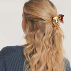 Deer Hair Clips for Women Christmas Reindeer Hair Claw Clips Cute Strong Hold Brown Fawn Hair Jaw Clip Non-slip Animal Hair Barrettes Christmas Holiday Hair Accessories for Thick Thin Hair Decoration