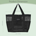 Large Mesh Shower Caddy Portable Tote,Quick Drying Bag for Travel,University Dorm,Camping,Beach,Gym,Swimming Pool,RV