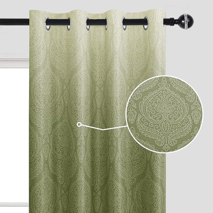 DWCN 100% Blackout Curtains for Bedroom - Image 2