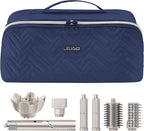 Leudes Hair Tools Travel Bag for Shark Flexstyle Portable Shark Hair Air Wrap Dryer Case (Navy Blue)
