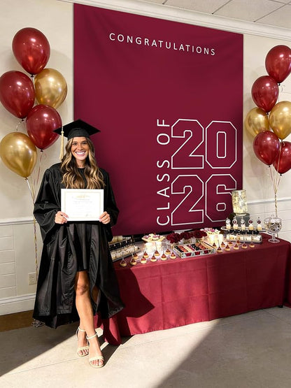 Class of 2026 Graduation Banner 5X6feet - Image 2