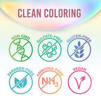 Punky Cotton Candy Semi Permanent Hair Color - Vegan & Cruelty-Free Conditioning Hair Dye, Lasts Up to 35 Washes, 3.5 fl oz