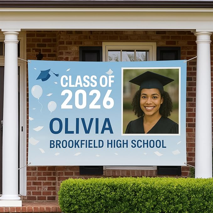 Custom Graduation Banner Class of 2026 - Image 6