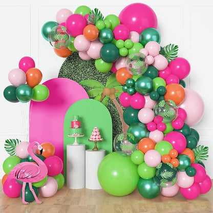 Amandir 153pcs Tropical Balloon Arch Kit Different Sizes | 18 12 10 5 inch Hot - Image 7