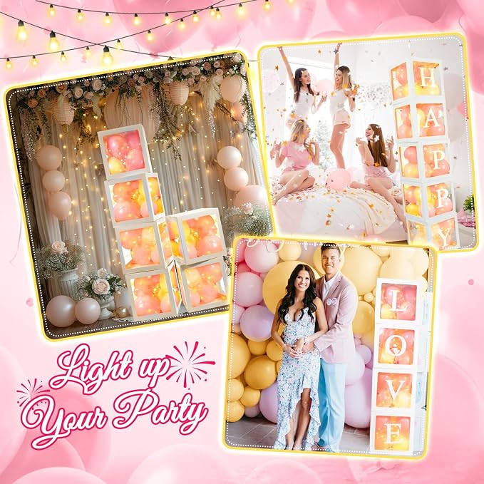 Ledido Transparent Balloon Boxes - Image 6