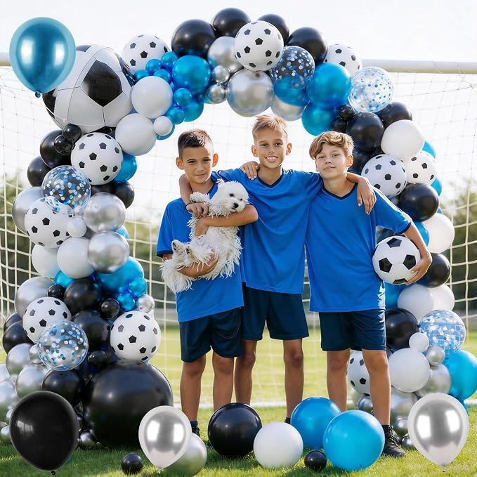 Soccer Balloon Garland Arch Kit - Image 3
