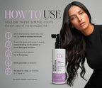 Hair Reborn Spray – Professional Daily Treatment for Damaged & Color-Treated Hair – Strengthening, Hydrating & Protective Vegan-Friendly Leave-In Spray – 100 ml / 5.07 oz