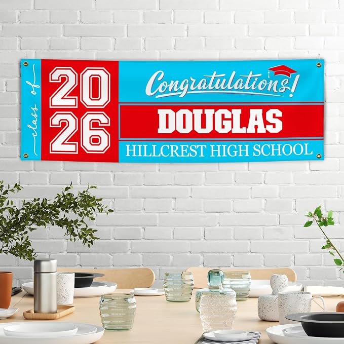 Graduation Banner 2026 Personalized - Image 8