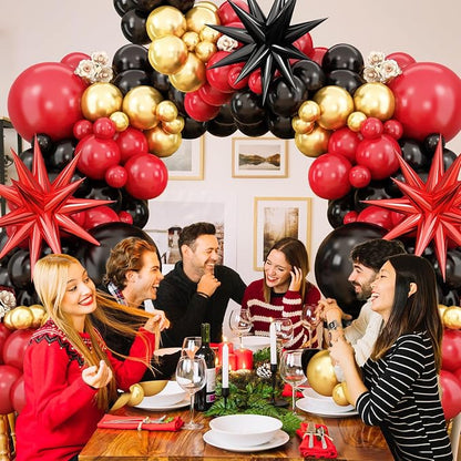 Red Black Balloon Arch Kit, Balloon Garland - Image 6