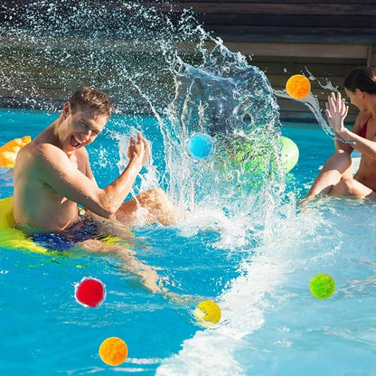 60 Pcs Reusable Water Balloons, Soft Splash Balls - Image 7