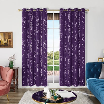 Deconovo Living Room Curtains 108 Inch Long, Thermal Insulated, Room Darkening by Unknown