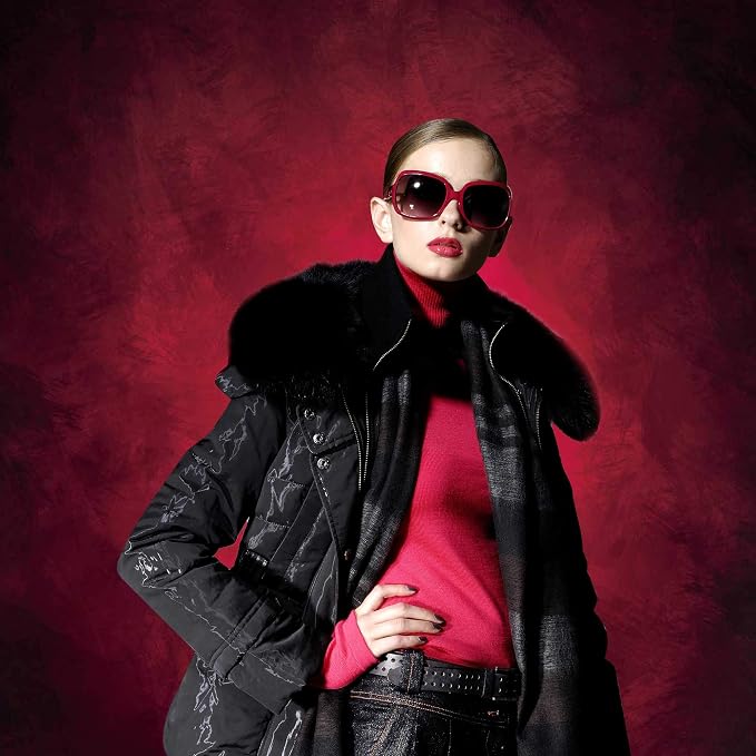 5X7ft Abstract Red Portrait Photography Backdrops - Image 4