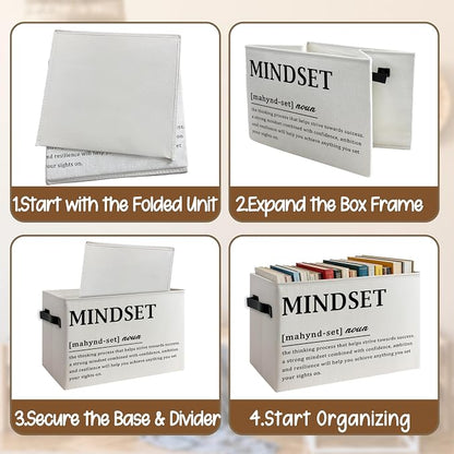Inspirational Mindset Definition Storage Basket - Image 4